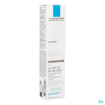 LRP HYDRAPHASE HA UV RIJK HYDRATERENDE CREME 40ML