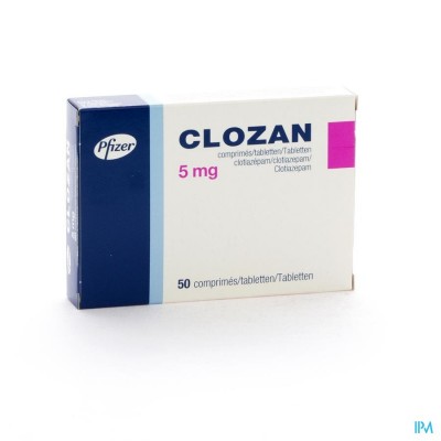 CLOZAN COMP. 50 X 5 MG