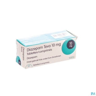 DIAZEPAM TEVA COMP 60X10MG