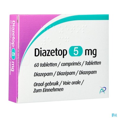 DIAZETOP 5MG COMP 60 X 5MG