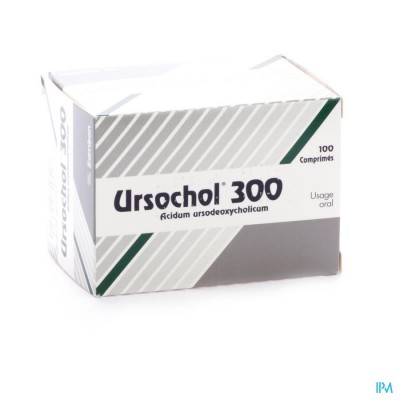 URSOCHOL 300 COMP 100 X 300 MG