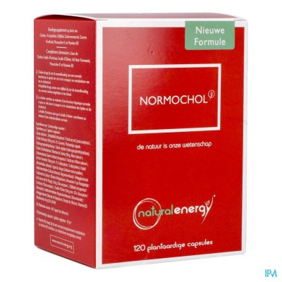 NORMOCHOL V-CAPS 120 NATURAL ENERGY LABOPHAR NF