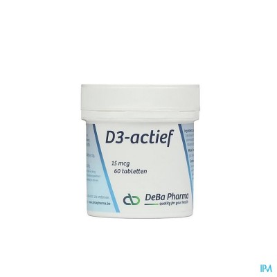 D3-ACTIF COMP 60X15MCG DEBA