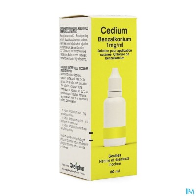 CEDIUM BENZALKONIUM SOL. 30 ML