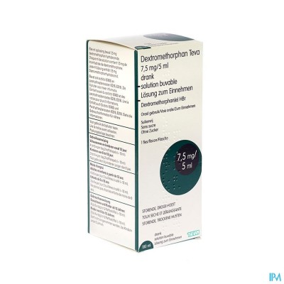 DEXTROMETHORPHAN TEVA SOL PER OS 180 ML