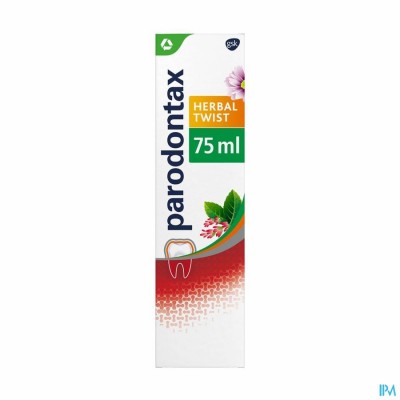 PARODONTAX DENTIFRICE HERBAL GINGER TUBE 75ML