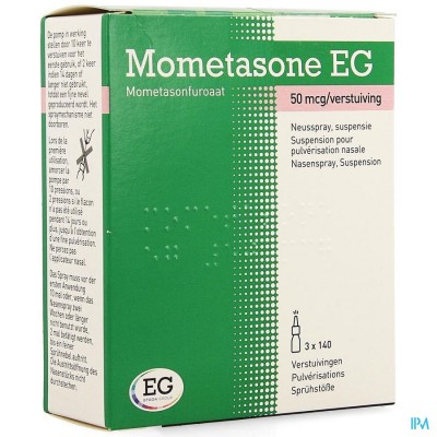 MOMETASONE EG 50MCG SUSP NEUSSPRAY 3 X 140