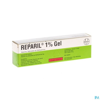 REPARIL GEL 1% 40 G