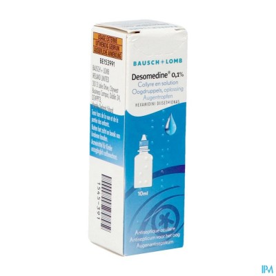 DESOMEDINE 0,1 % COLLYRE FL 10 ML