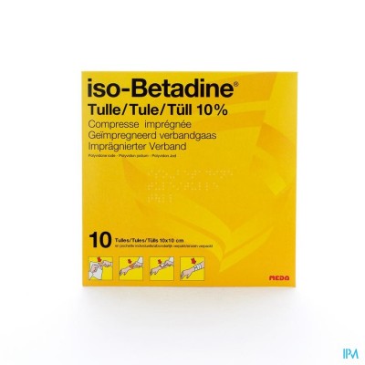 ISO BETADINE TULLES COMPR 10