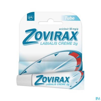 ZOVIRAX LABIALIS TUBE CREME 2G