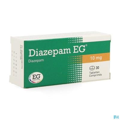 DIAZEPAM EG TABL 30X10MG