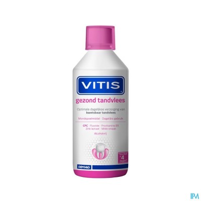 VITIS GEZOND TANDVLEES MONDSPOEL 0,05% CPC 500ML