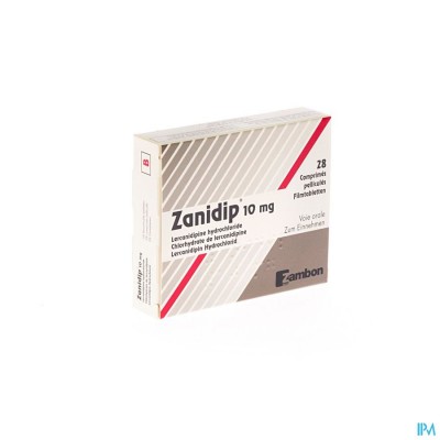 ZANIDIP COMP 28 X 10 MG