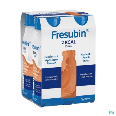 FRESUBIN 2KCAL DRINK PERZIK-ABRIK. EASYBOT.4X200ML