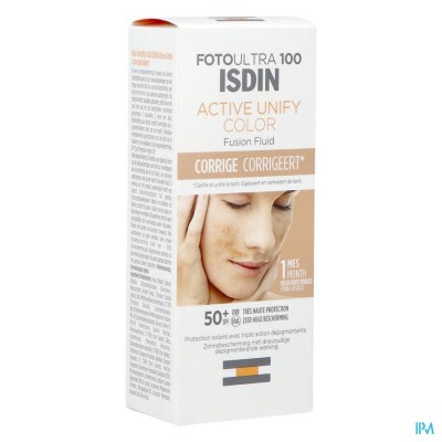 ISDIN FOTOULTRA ACTIVE UNIFY COLOR IP50+ 50ML