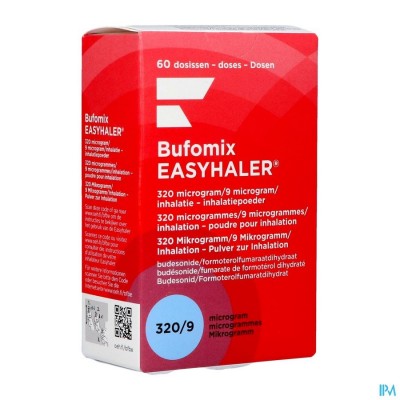 BUFOMIX 320MCG 9,0MCG EASYHALER INHAL PDR DOS 60