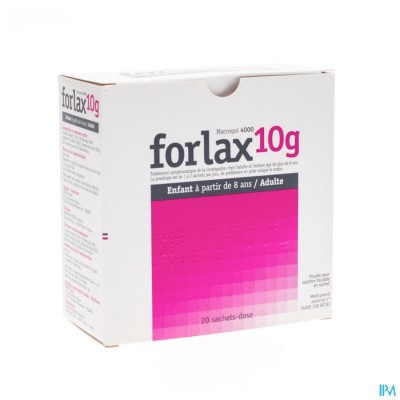 FORLAX 10 G PI PHARMA ZAKJES 20 X 10 G PIP