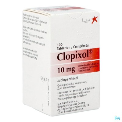 CLOPIXOL COMP 100 X 10 MG
