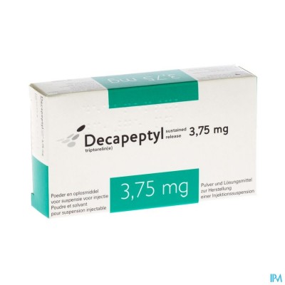 DECAPEPTYL SR 3,75MG FL LYO IM SOL