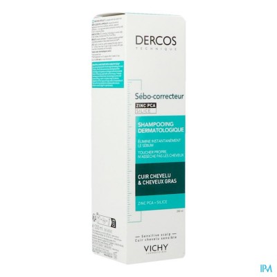 VICHY DERCOS VERZORGING SH SEBUM REGULEREND 200ML