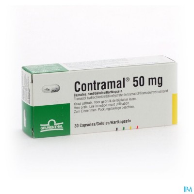 CONTRAMAL CAPS 30X50MG