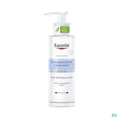 EUCERIN DERMATOCLEAN HYALURON REIN.MELK ZACHT200ML