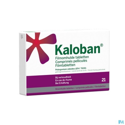 KALOBAN FILOMHULDE TABL 21 X 20 MG