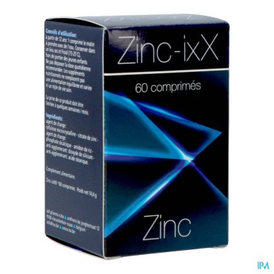 ZINC-IXX TABL 60