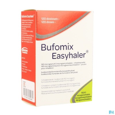 BUFOMIX 160MCG 4,5MCG EASYHALER INHAL PDR DOS 120