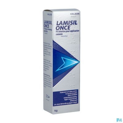 LAMISIL ONCE 1 % SOL CUTAAN GEBRUIK 4 G