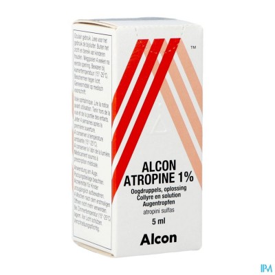 ALCON ATROPINE 1% OOGDRUPPELS OPL 5ML