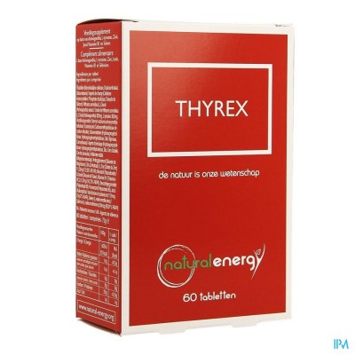 NATURAL ENERGY THYREX CAPS 60