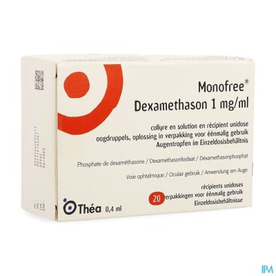 MONOFREE DEXAMETHASON 1 MG/ML 20 UD X 0,1 %