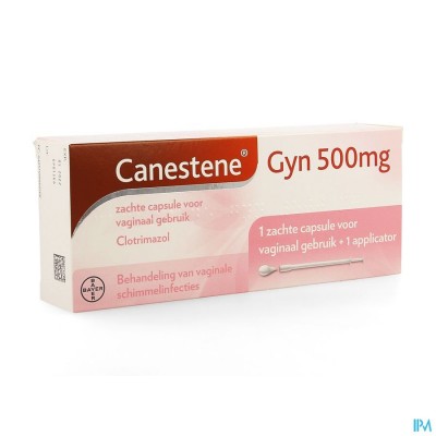 CANESTENE GYN 500MG ZACHTE CAPS VAG.GEBR.1+APPLIC