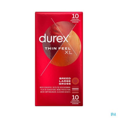 DUREX THIN FEEL XL CONDOMS 10