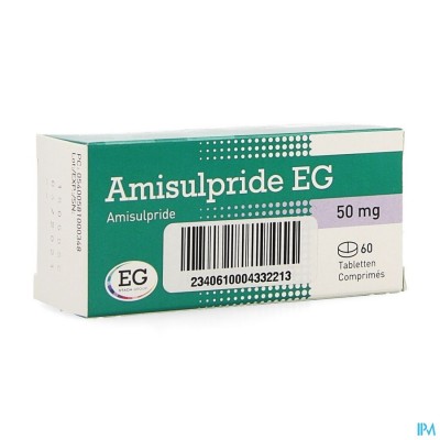 AMISULPRIDE EG 50 MG TABL 60