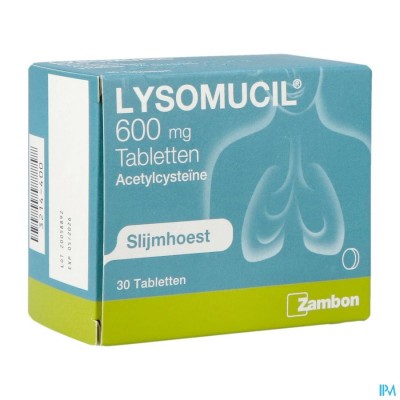 LYSOMUCIL 600 TABL 30 X 600 MG