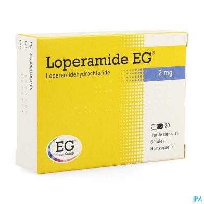 LOPERAMIDE EG CAPS 20X2MG