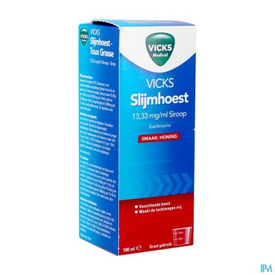 VICKS SLIJMHOEST SIROOP 180ML