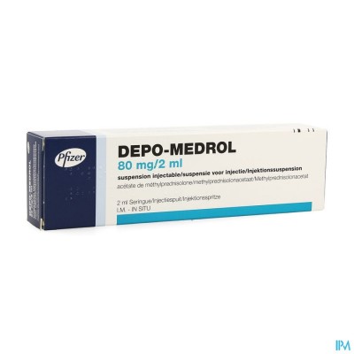 DEPO-MEDROL SER INJ 1 X 80 MG/2 ML