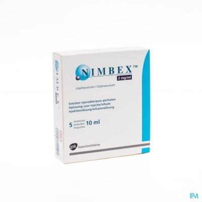 NIMBEX AMP 20MG/10ML