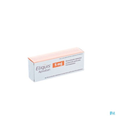 ELIQUIS 5,0 MG FILMOMH TABL 56 X 5 MG