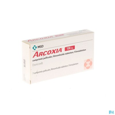 ARCOXIA 120 MG COMP 7