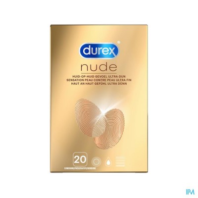DUREX NUDE CONDOMS 20