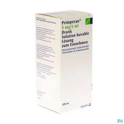 PRIMPERAN SOL OR 1X200ML 5MG/5ML