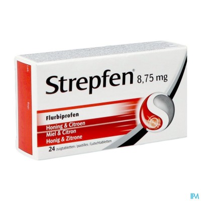 STREPFEN 8.75 MG ZUIGTABL 24