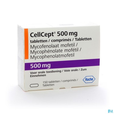 CELLCEPT COMP 150X500MG