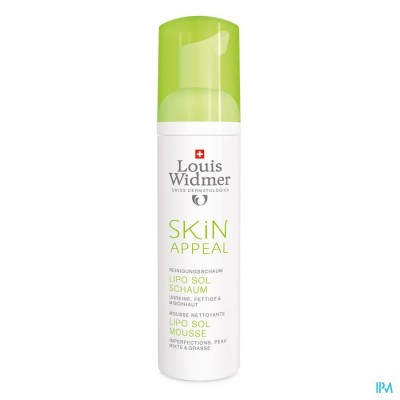 WIDMER SKIN APPEAL LIPO SOL MOUSSE N/PARF FL 150ML