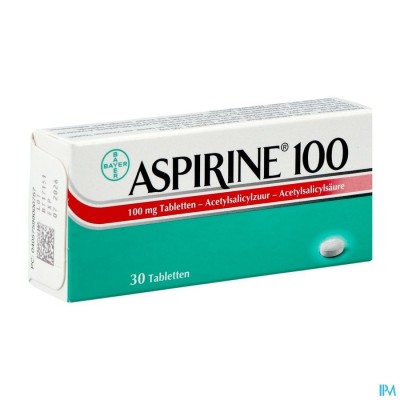 ASPIRINE 100 MG COMP 30